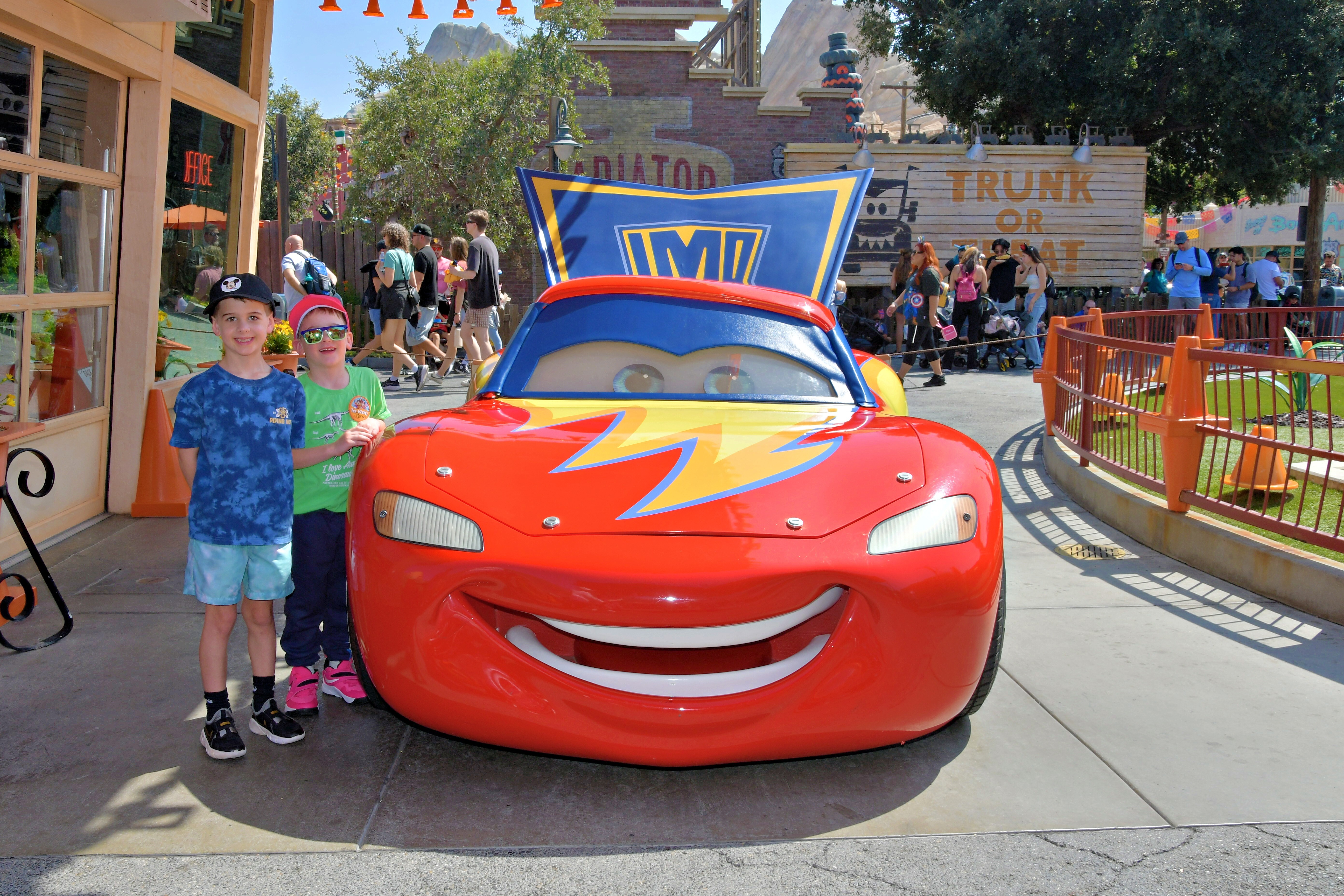 L&P with Lightning McQueen