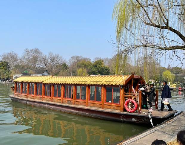 West Lake boat ride